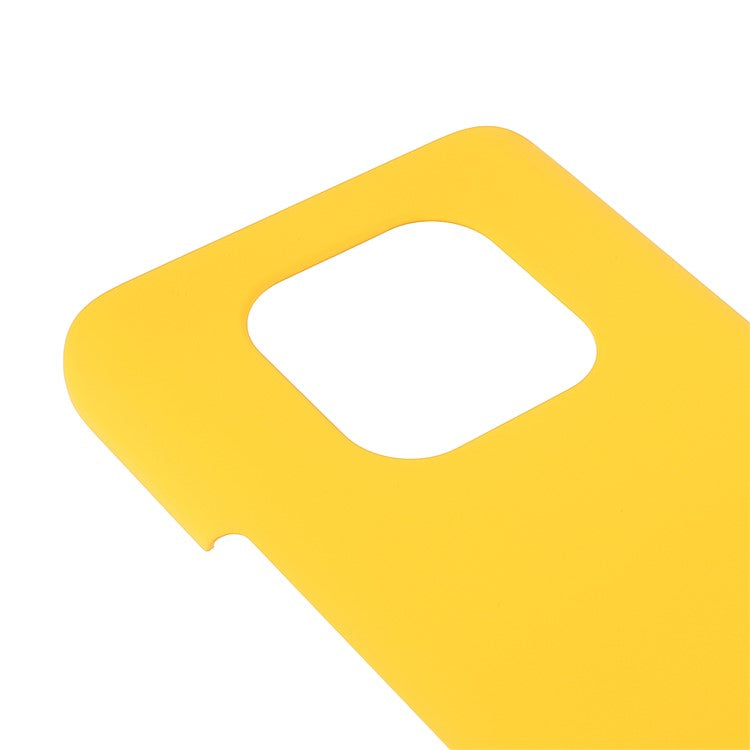 Anti-shock Rubberized Anti-Scratch Phone Protective Hard PC Phone Case for Honor Play5 Youth - Yellow