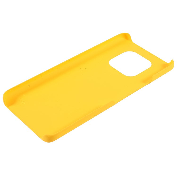 Anti-shock Rubberized Anti-Scratch Phone Protective Hard PC Phone Case for Honor Play5 Youth - Yellow