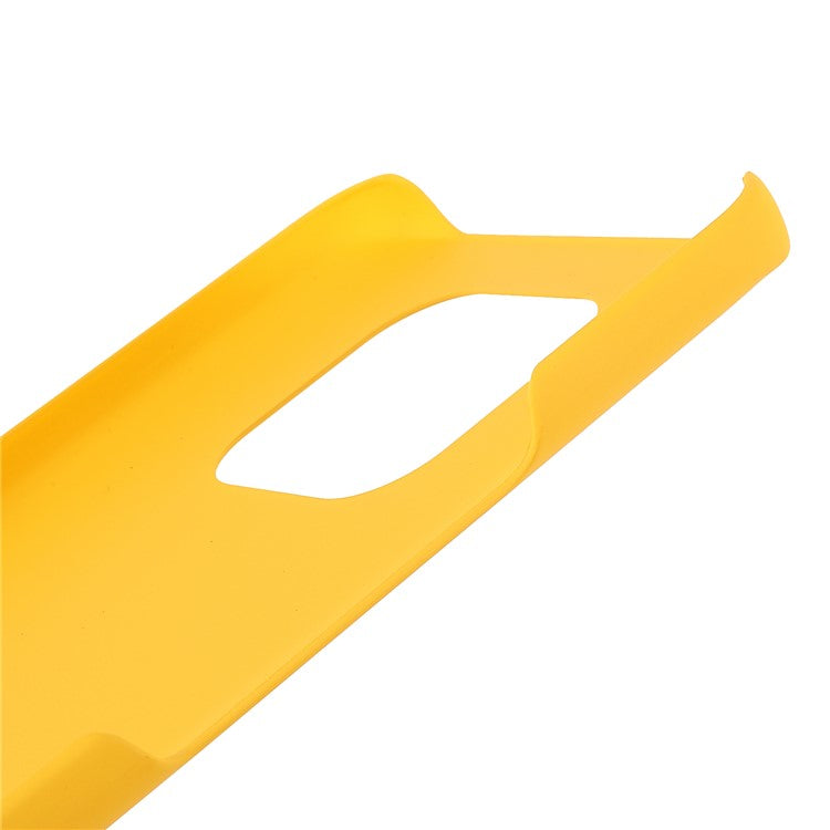 Anti-shock Rubberized Anti-Scratch Phone Protective Hard PC Phone Case for Honor Play5 Youth - Yellow