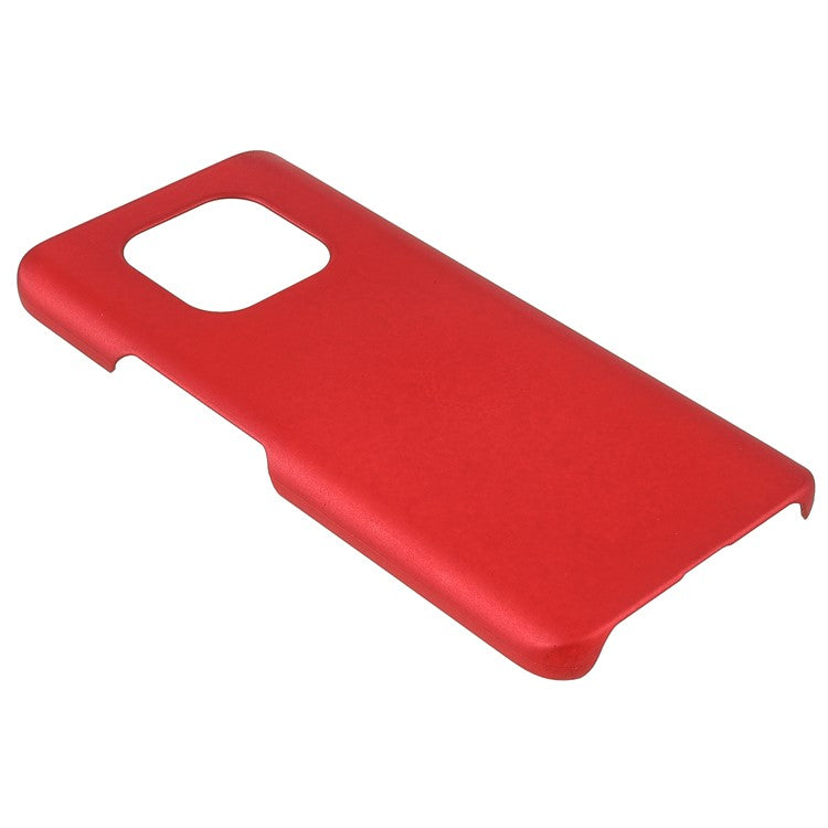 Anti-shock Rubberized Anti-Scratch Phone Protective Hard PC Phone Case for Honor Play5 Youth - Red