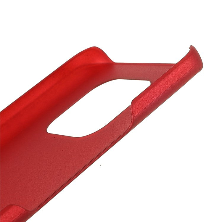 Anti-shock Rubberized Anti-Scratch Phone Protective Hard PC Phone Case for Honor Play5 Youth - Red