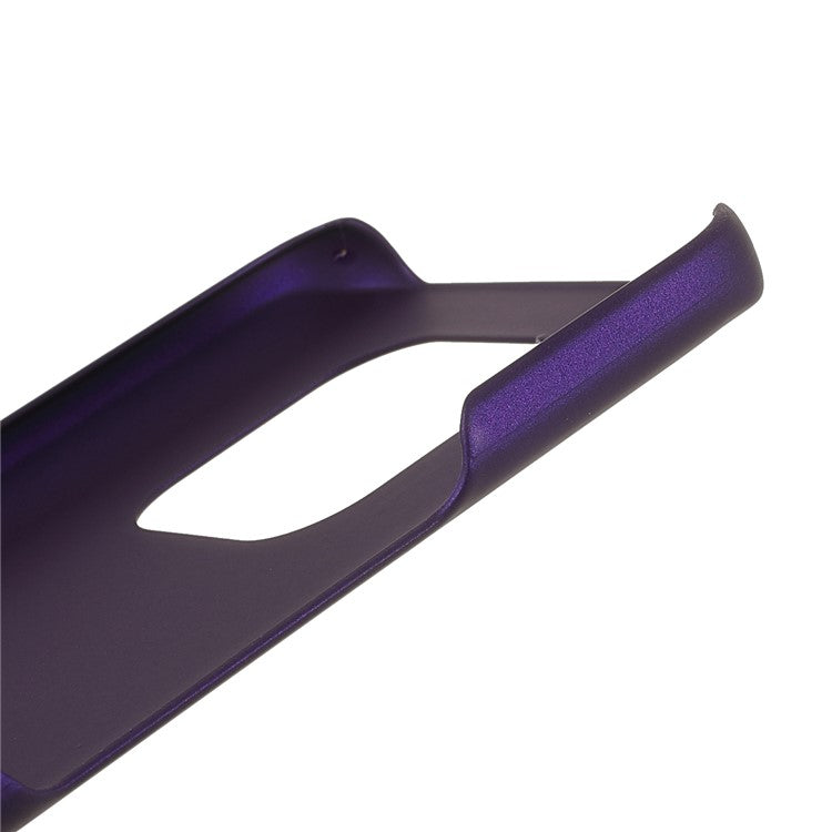 Anti-shock Rubberized Anti-Scratch Phone Protective Hard PC Phone Case for Honor Play5 Youth - Purple