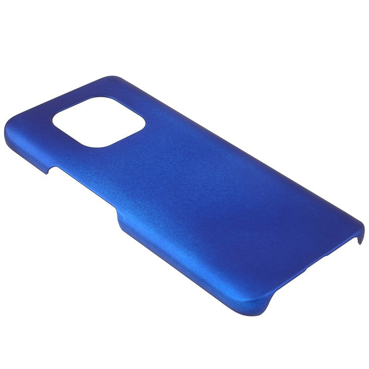 Anti-shock Rubberized Anti-Scratch Phone Protective Hard PC Phone Case for Honor Play5 Youth - Blue