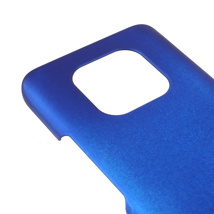 Anti-shock Rubberized Anti-Scratch Phone Protective Hard PC Phone Case for Honor Play5 Youth - Blue