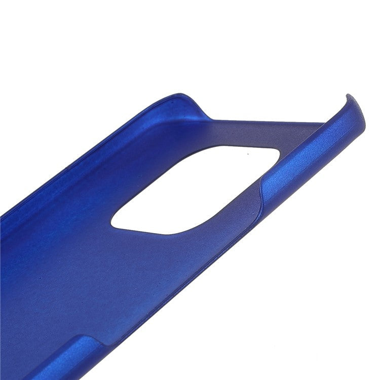 Anti-shock Rubberized Anti-Scratch Phone Protective Hard PC Phone Case for Honor Play5 Youth - Blue