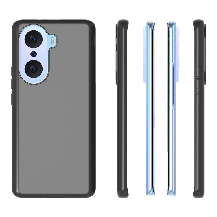 10Pcs/Pack Double-sided Matte Finish Slim Light Phone Case TPU Protective Cover for Honor 60 Pro