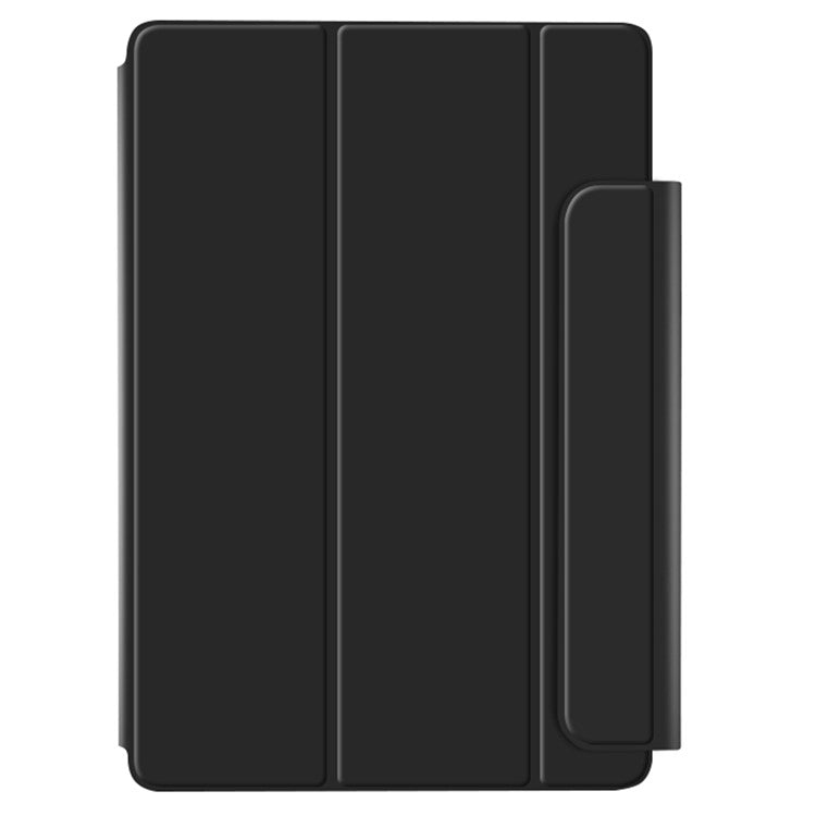 PU Leather Tri-fold Stand Magnetic Closure Tablet Case Cover for Huawei MateBook E 2022 - Black