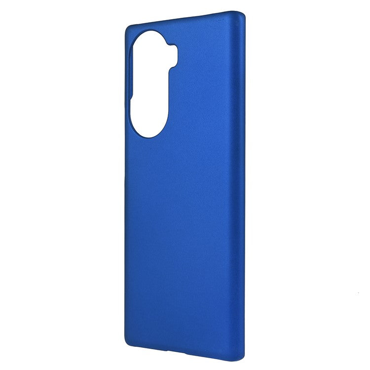 Rubberized Finish Scratch-resistant Hard PC Protective Cover Mobile Phone Case Shell for Honor 60 - Blue