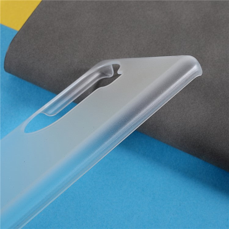 Rubberized Finish Scratch-resistant Hard PC Protective Cover Mobile Phone Case Shell for Honor 60 - Transparent