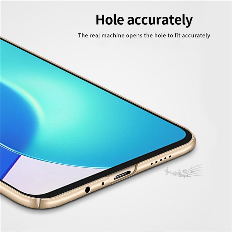 MOFI JK-1 Shield for Honor Play 30 Plus 5G Matte Hard PC Shockproof Drop Protective Phone Case - Blue