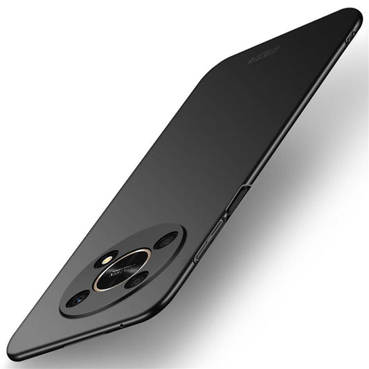 MOFI JK-1 Shield for Honor X30 Phone Case, Silky Touch Hard PC Non-Slip Matte Surface Back Cover - Black