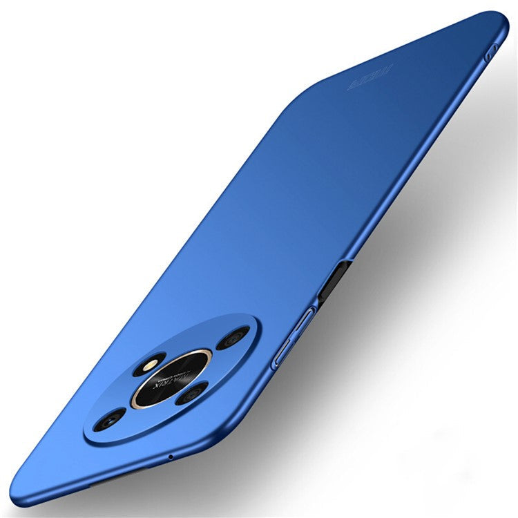 MOFI JK-1 Shield for Honor X30 Phone Case, Silky Touch Hard PC Non-Slip Matte Surface Back Cover - Blue