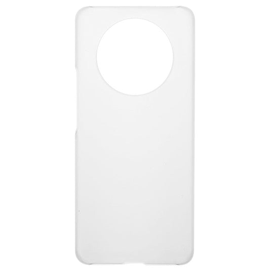 For Honor X30 Phone Back Case Glossy Surface Rubberized Hard PC Anti-Scratch Protective Phone Cover - Transparent