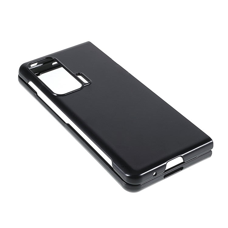 For Honor Magic V Mobile Phone Cover Hard PC Dustproof Protective Phone Case Shell - Black