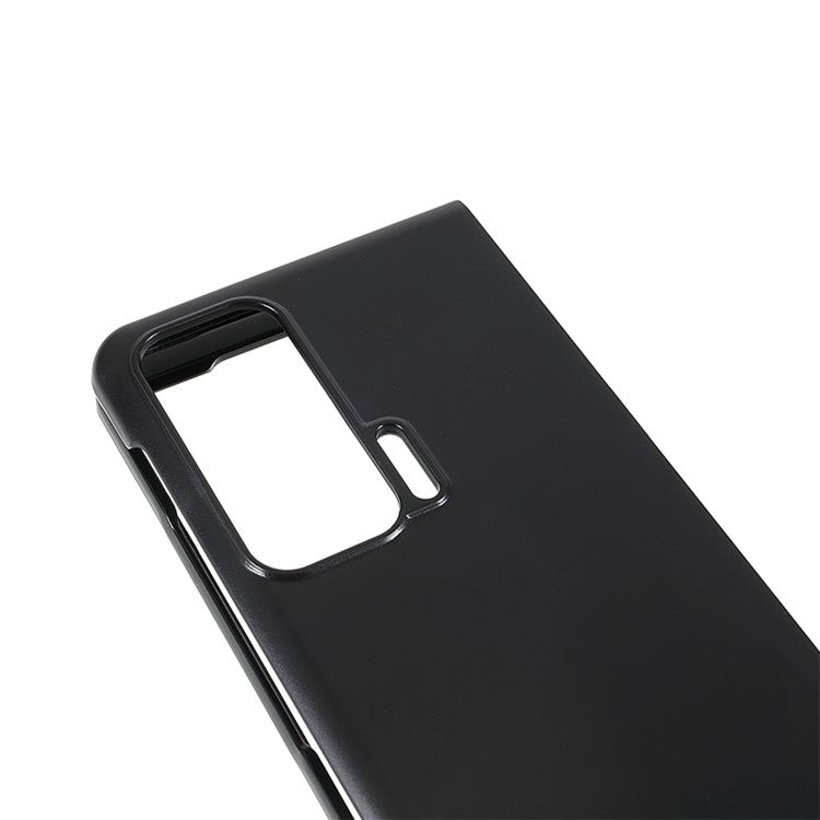 For Honor Magic V Mobile Phone Cover Hard PC Dustproof Protective Phone Case Shell - Black