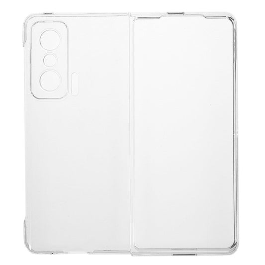 For Honor Magic V Mobile Phone Cover Hard PC Dustproof Protective Phone Case Shell - Transparent