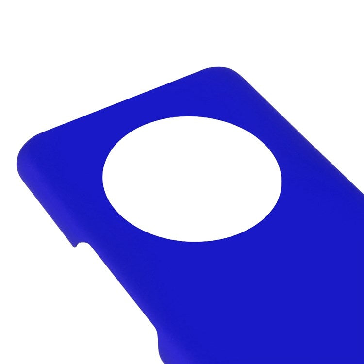 For Honor Magic4 Glossy Surface Rubberized Finish Hard PC Back Case Anti-drop Phone Cover - Blue