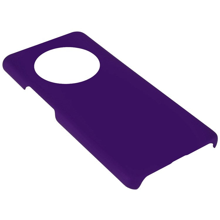 For Honor Magic4 Glossy Surface Rubberized Finish Hard PC Back Case Anti-drop Phone Cover - Purple