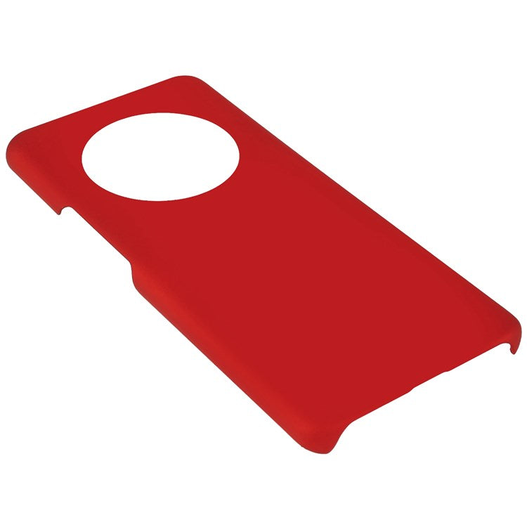 For Honor Magic4 Glossy Surface Rubberized Finish Hard PC Back Case Anti-drop Phone Cover - Red
