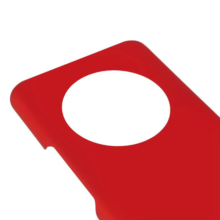 For Honor Magic4 Glossy Surface Rubberized Finish Hard PC Back Case Anti-drop Phone Cover - Red