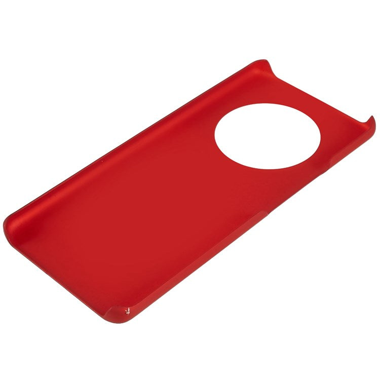 For Honor Magic4 Glossy Surface Rubberized Finish Hard PC Back Case Anti-drop Phone Cover - Red