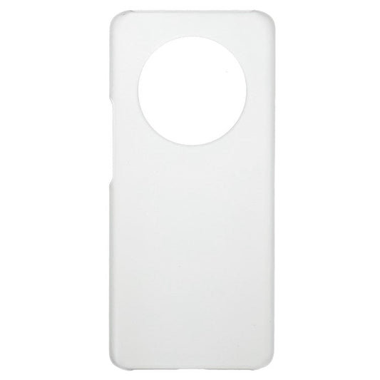 For Honor Magic4 Glossy Surface Rubberized Finish Hard PC Back Case Anti-drop Phone Cover - Transparent