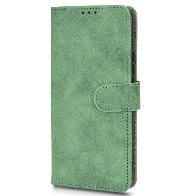 For Honor X9 5G/X30/Magic4 Lite 5G PU Leather Stand Flip Cover Skin-touch Feeling Shockproof TPU Inner Shell Wallet Phone Case - Green