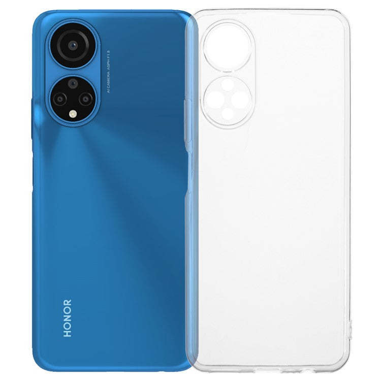 For Honor X7 HD Transparent Ultra Thin TPU Phone Protective Back Case Phone Cover