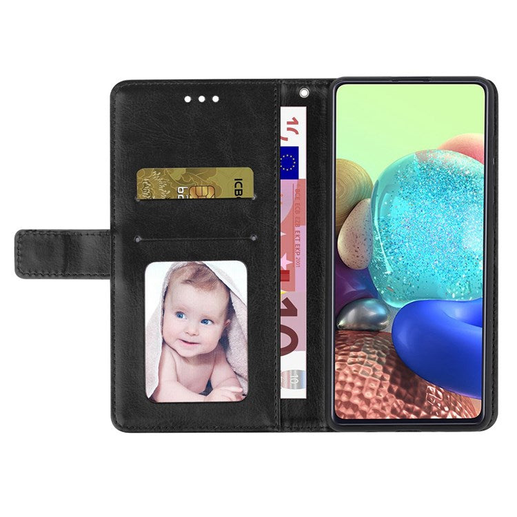 For Honor Magic4 Pro 5G Imprinted Y-Shaped Lines Drop-proof PU Leather Flip Shell Wallet Stand Magnetic Closure Shockproof Folio Case with Strap - Black