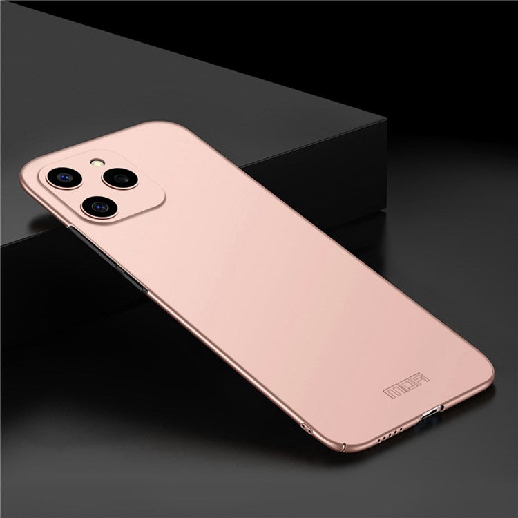 MOFI JK PC Series-1 Shield for Honor 60 SE Phone Case Matte Hard PC Back Slim Protective Guardian with Strap - Rose Gold