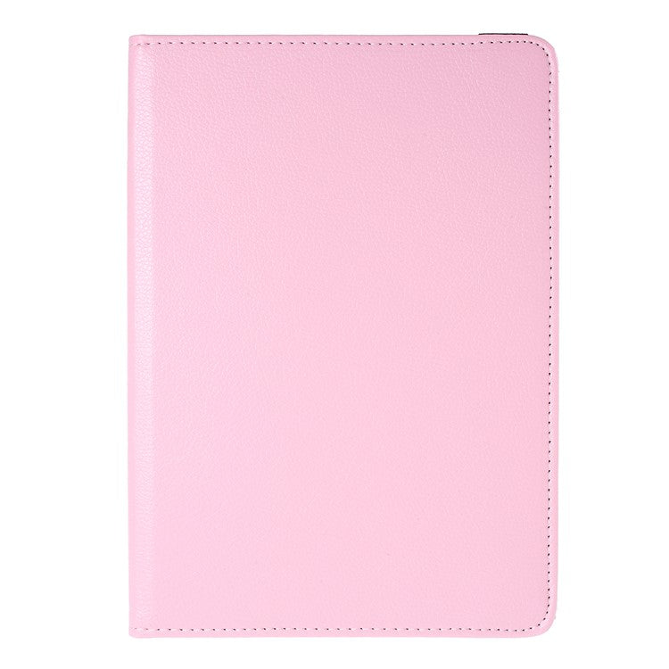 For Huawei MediaPad T3 10 Litchi Skin Leather 360 Degree Rotary Stand Multi-Angle Support Tablet Case - Pink