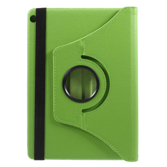Litchi Skin PU Leather 360 Degree Rotary Stand Shell for Huawei MediaPad M3 Lite 10 (10.1 Inch) - Green