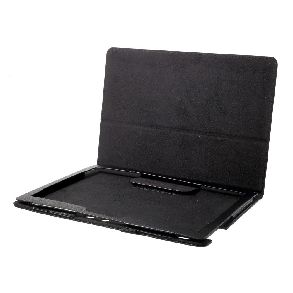 Protective Leather Stand Case for Lenovo Tab 3 10 Plus TB3-X70F - Black