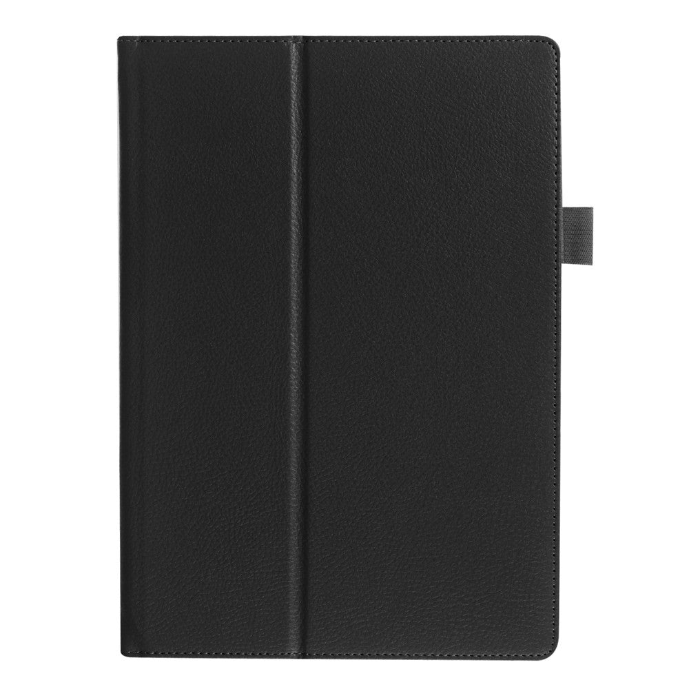 Litchi Texture Smart Leather Case for Lenovo Tab 2 A10-30 X30F - Black