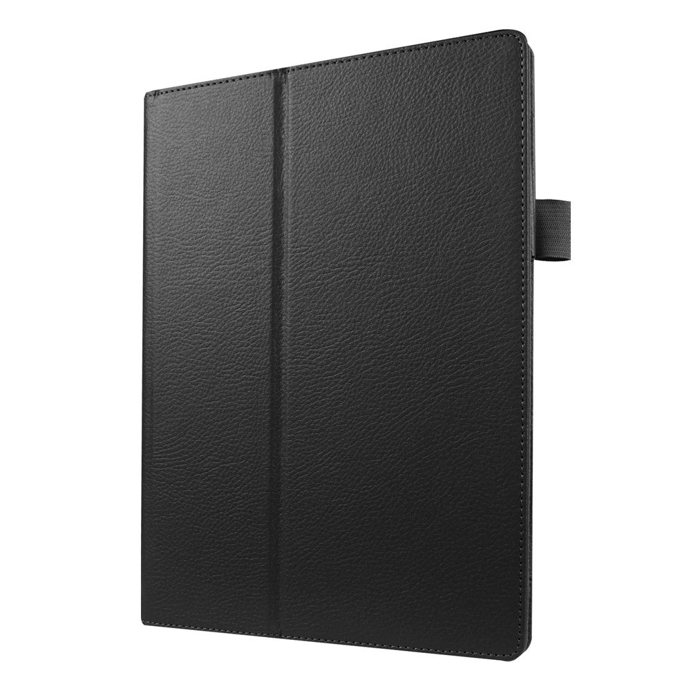Litchi Texture Smart Leather Case for Lenovo Tab 2 A10-30 X30F - Black