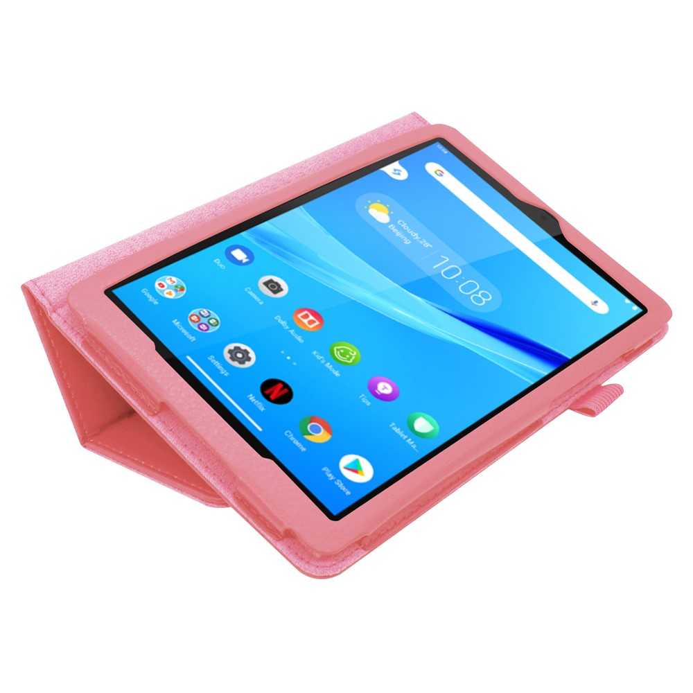For Lenovo Tab M8/Tab M8 (2nd Gen) Litchi Texture Leather Case Tablet Cover - Pink