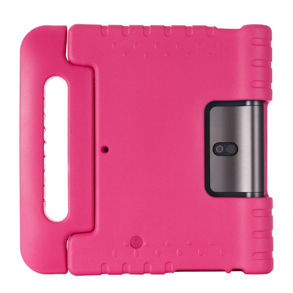 Shockproof EVA Foam Stand Shell for Lenovo Yoga Tab5 YT-X705F 10.1-inch - Rose