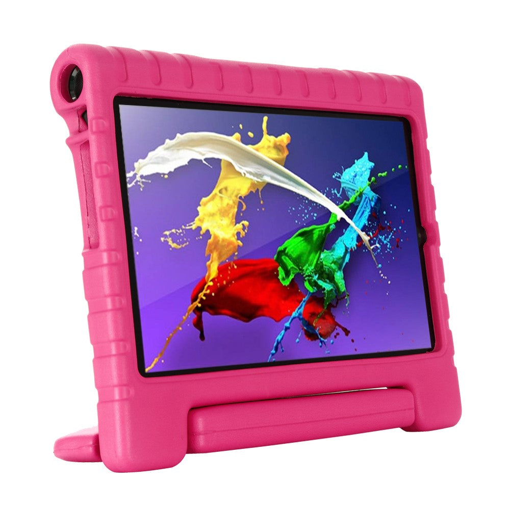 Shockproof EVA Foam Stand Shell for Lenovo Yoga Tab5 YT-X705F 10.1-inch - Rose