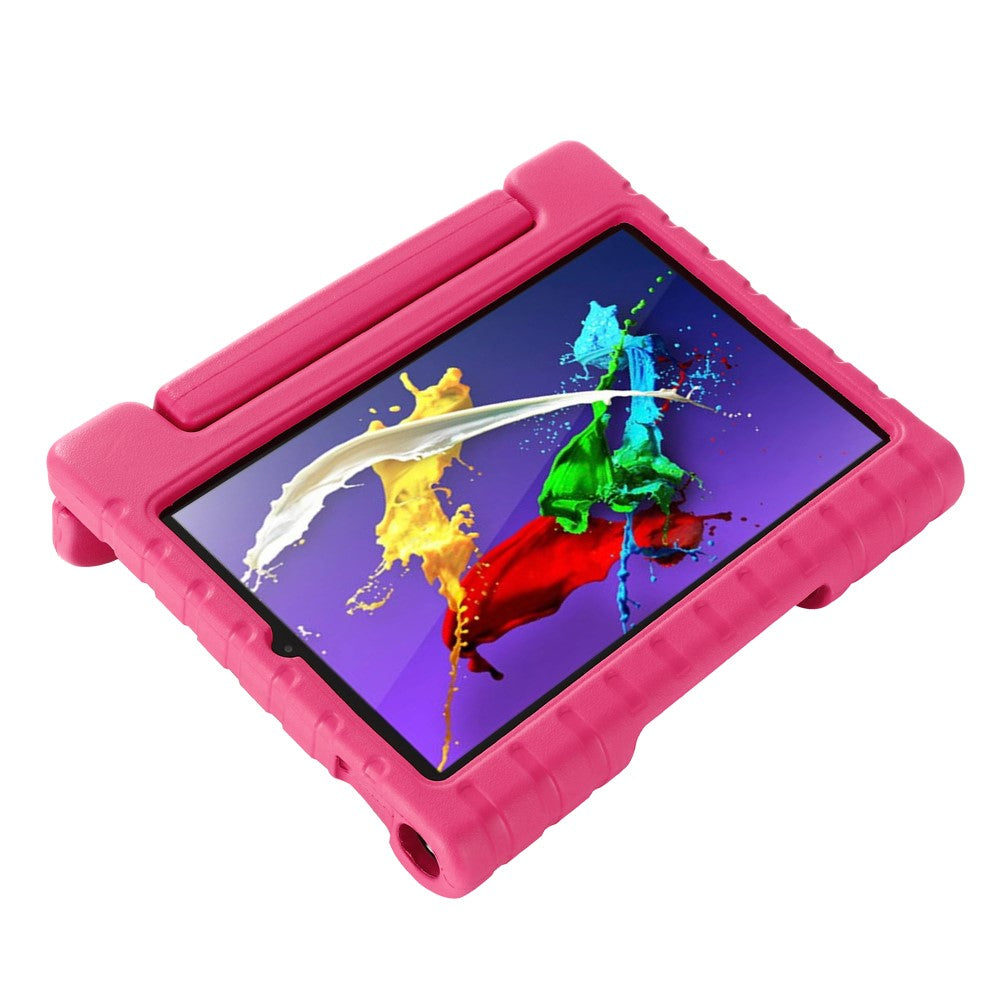 Shockproof EVA Foam Stand Shell for Lenovo Yoga Tab5 YT-X705F 10.1-inch - Rose
