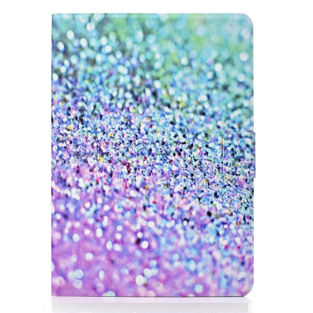 Pattern Printing Leather Stand Tablet Cover for Lenovo Tab M10 TB-X605F - Gilttery Element
