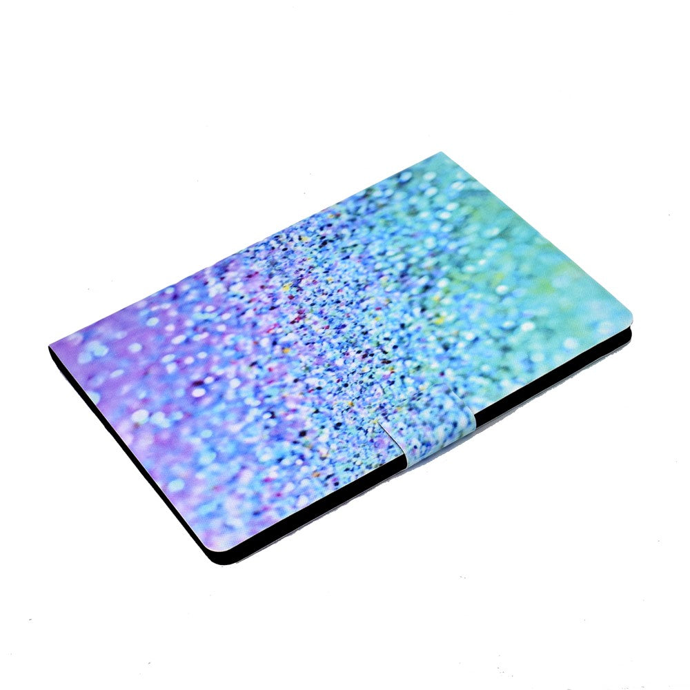 Pattern Printing Leather Stand Tablet Cover for Lenovo Tab M10 TB-X605F - Gilttery Element
