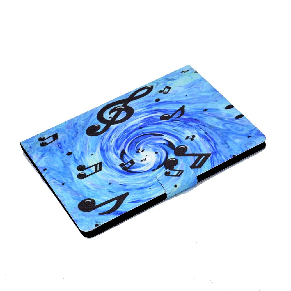 Pattern Printing Leather Stand Tablet Cover for Lenovo Tab M10 TB-X605F - Music Symbol