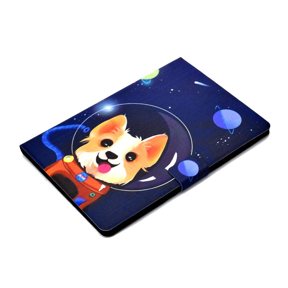 Pattern Printing Leather Stand Tablet Cover for Lenovo Tab M10 TB-X605F - Aerospace Dog