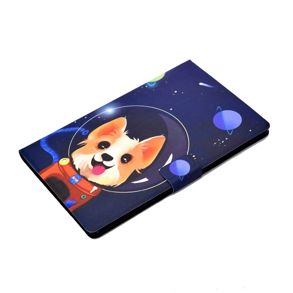 Pattern Printing Leather Stand Tablet Shell for Lenovo Tab M10 Plus TB-X606F - Aerospace Dog