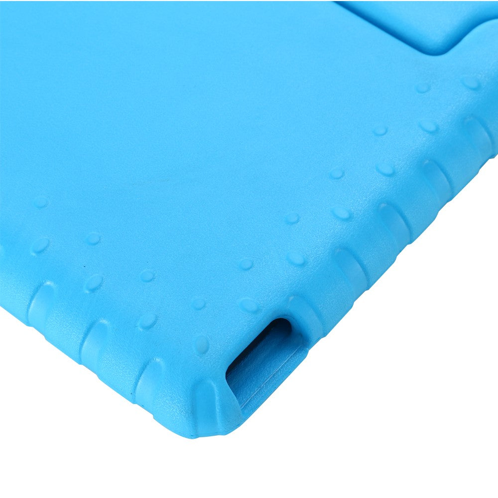 EVA Foam Shockproof Tablet Case with Handle Kickstand for Lenovo Tab M8 TB-8705F/Tab M8 (3rd Gen) - Blue