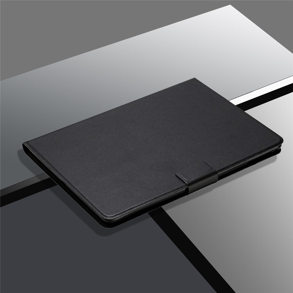 PU Leather Stand Case Shell for Lenovo Tab M10 X605F/X505F - Black