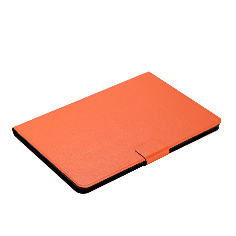PU Leather Stand Case Shell for Lenovo Tab M10 X605F/X505F - Orange