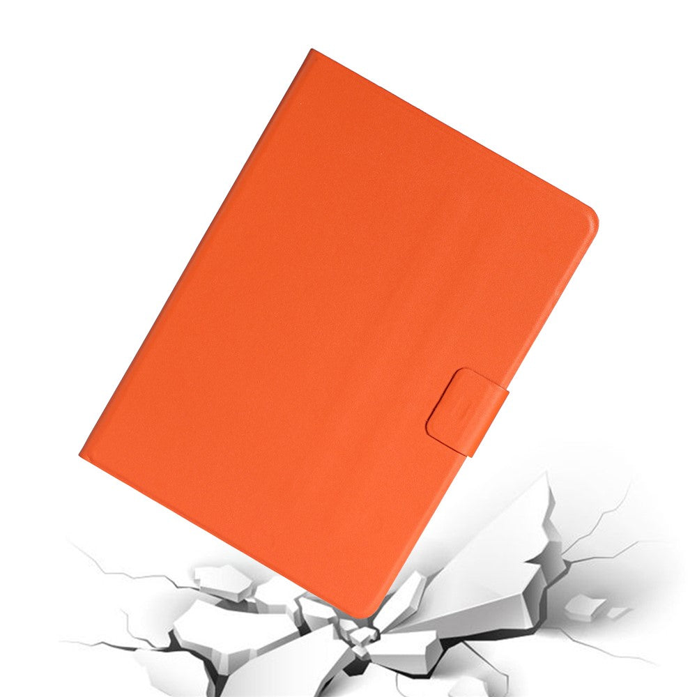 PU Leather Stand Case Shell for Lenovo Tab M10 X605F/X505F - Orange
