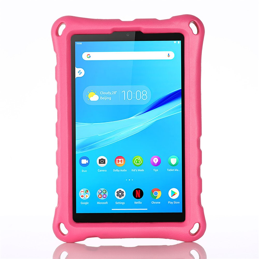 Rhombus Pattern Anti-shock EVA Tablet Case for Lenovo Tab M8 - Rose