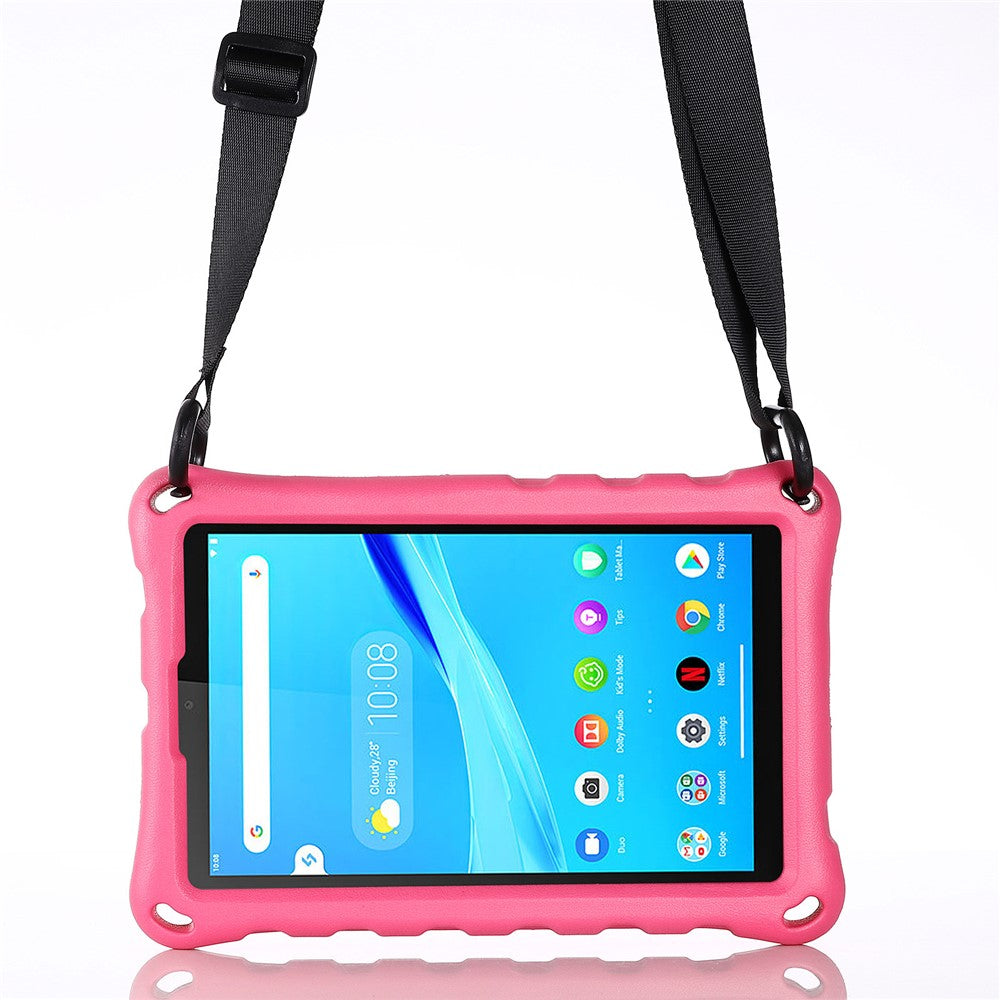 Rhombus Pattern Anti-shock EVA Tablet Case for Lenovo Tab M8 - Rose